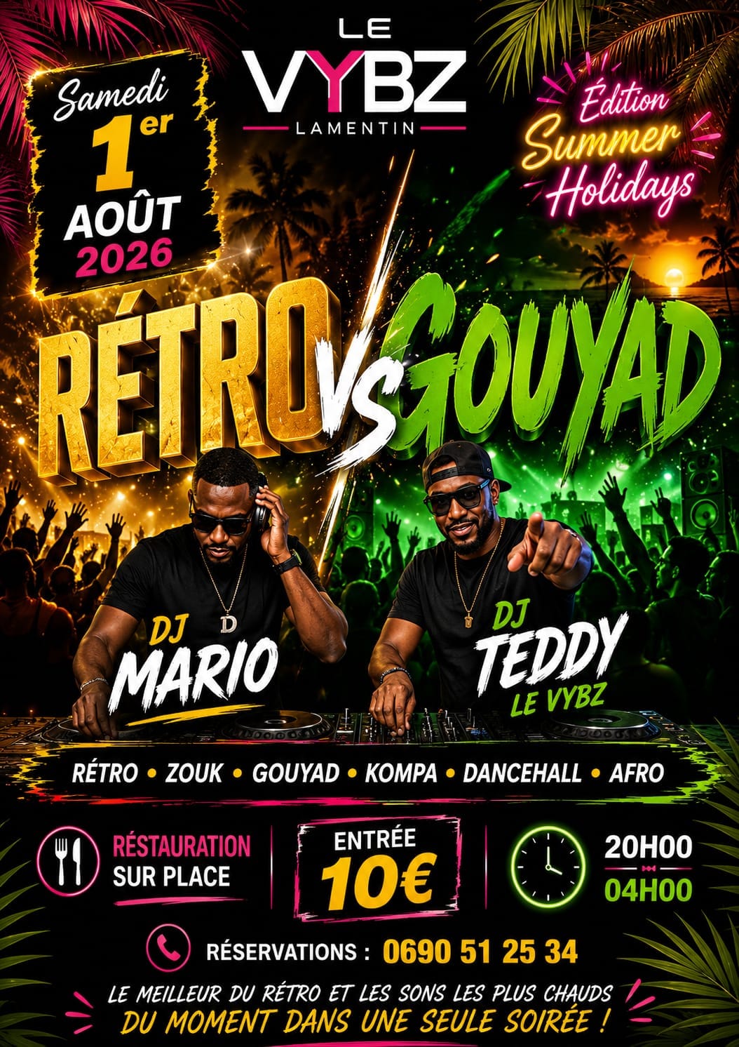 Rétro vs Gouyad au VYBZ